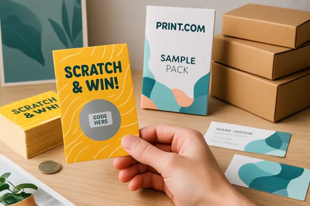 Kraskaarten en online drukwerk: Ontdek de mogelijkheden bij Print.com