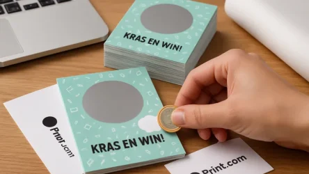 Kraskaarten en online drukwerk: Ontdek de mogelijkheden bij Print.com